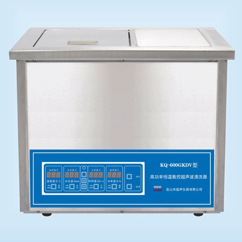 KQ-600GKDV臺式高功率恒溫數(shù)控超聲波清洗器超聲波清洗機